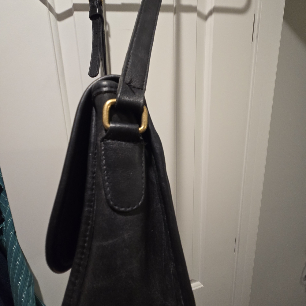 Sale Beautiful Vintage Coach City Bag. Gorgeous Thick Supple Leather. Authentic! - Picture 2 of 11